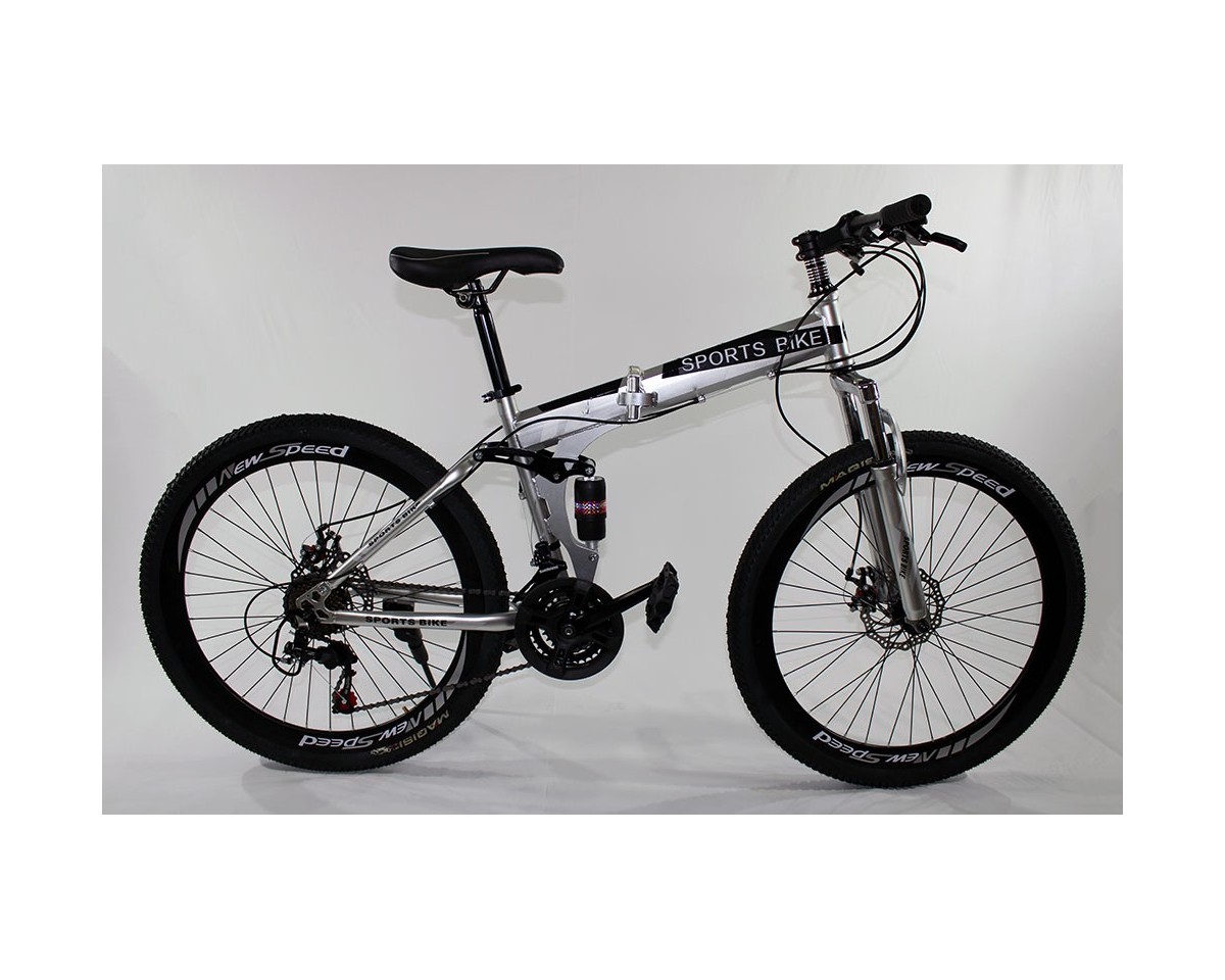 MTB-T006-R - Bicicleta Montaña Adulto Plata/Negro