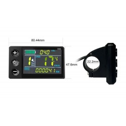 KIT CONTROLADORA 36V/48V - 25A CON PANTALLA S866