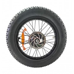 RUEDA TRASERA CON MOTOR 350W FATBIKE