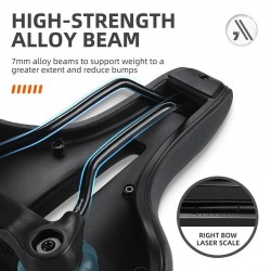 SILLIN PROSTATICO ELASTOMERO WEST BIKING 190 MM