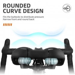 SILLIN PROSTATICO ELASTOMERO WEST BIKING 190 MM