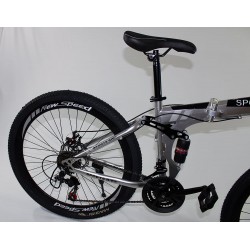 MTB-T006-R - Bicicleta Montaña Adulto Plata/Negro