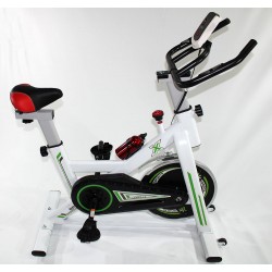RB-EB009 - Bicicleta Estática de Fitness Blanca