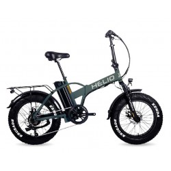 FATBIKE HELIO 300W PLEGABLE URBANA PARA ADULTO GRIS OSCURO METALIZADO