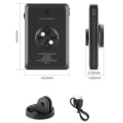 LUZ CON POWER BANK INTEGRADO 5000 MAH