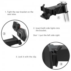 KIT LUZ INTERMITENTE INALAMBRICO CON RECARGA USB