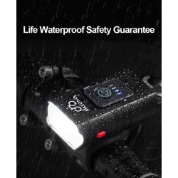 KIT LUZ LED USB DELANTERO 1000 LUMENES TRASERO 160 LUMENES