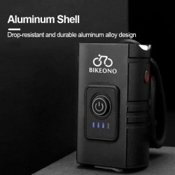 KIT LUZ LED USB DELANTERO 1000 LUMENES TRASERO 160 LUMENES